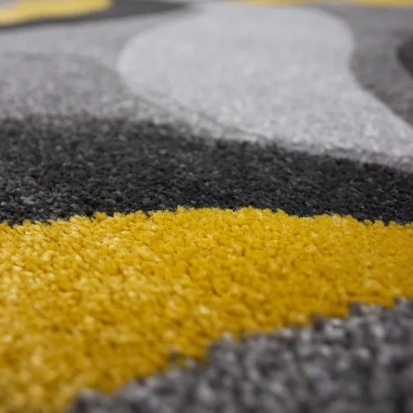Mirage Demi Abstract Curve Rug 2
