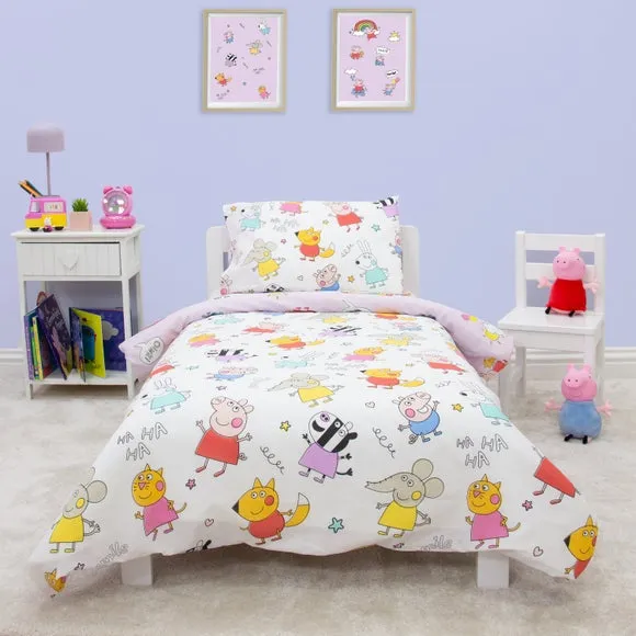 Peppa Pig & Friends Duvet Cover & Pillowcase Set 3