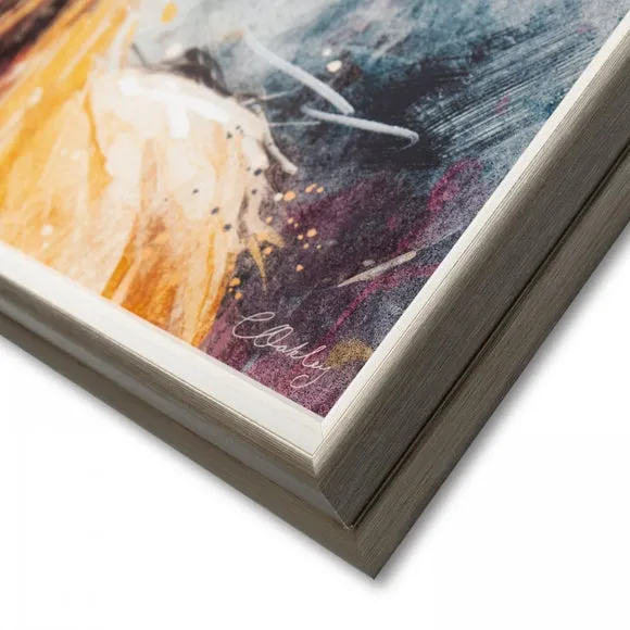 Cedar & Sage Looking On Framed Canvas 3