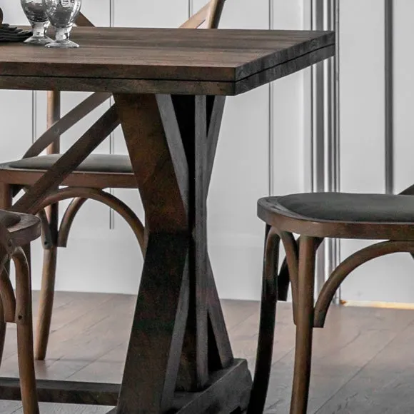 Cedar & Sage Denali 6 Seater Rectangular Dining Table, Mango Wood 2