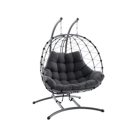 Pacific Lifestyle Lyon Outdoor Double Hanging Chair 4