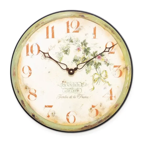 French Vineyard Wall Clock 2