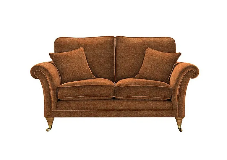 Burghley 2 Seater Fabric Sofa - Baslow Pln Mberry