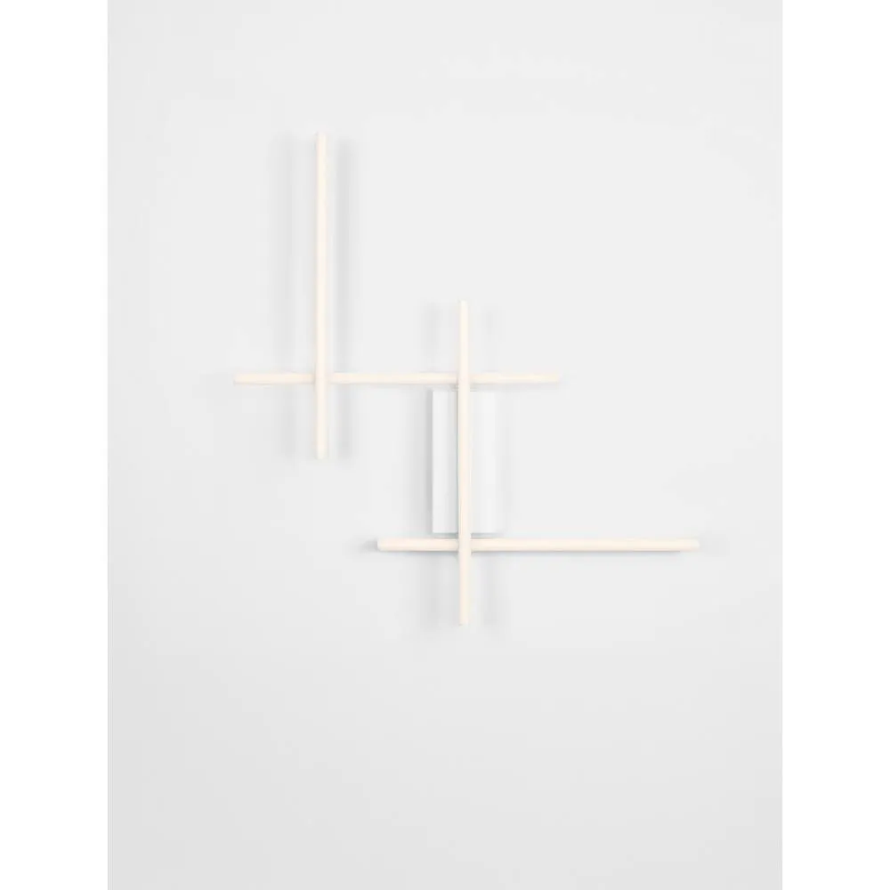 Netlighting Apecho Wall Lamp Sandy White Triac Dimmable LED 34W 1360lm 3200K 5