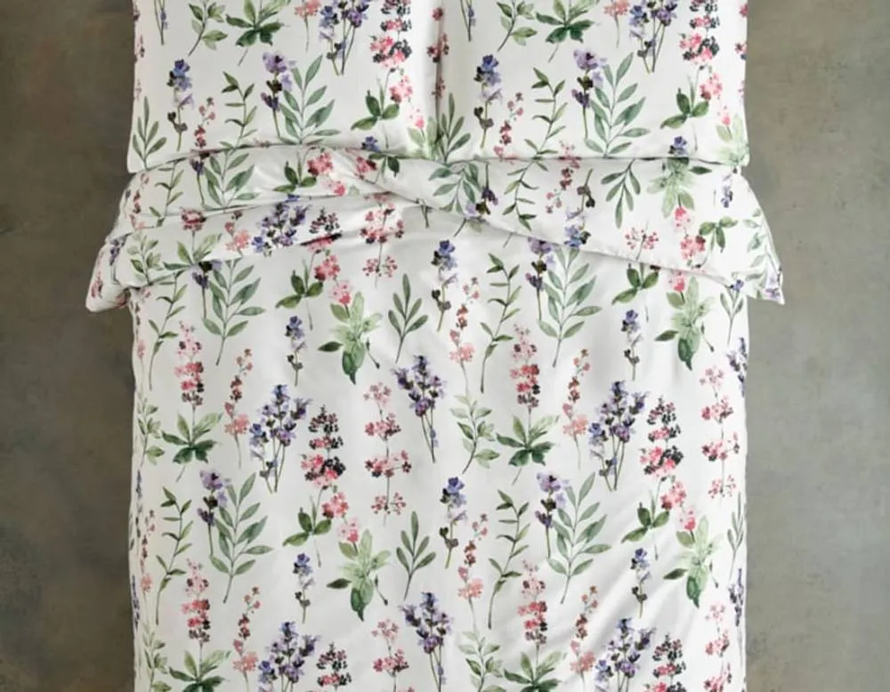 Deyongs Cottage Garden Cotton Duvet Set with Digital Print 2
