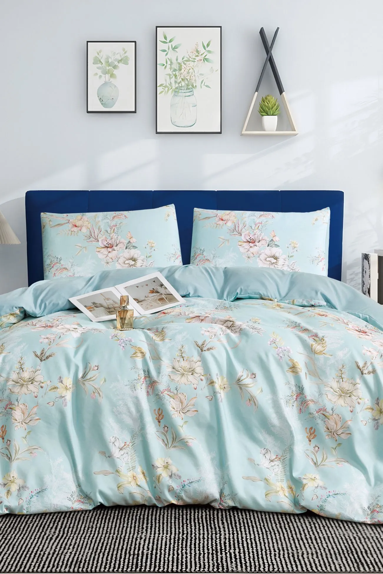 Ezysleep Savannah Floral Printed Duvet Set