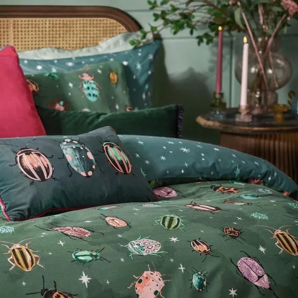 Furn. Beetalis Reversible Duvet Cover and Pillowcase Set 2
