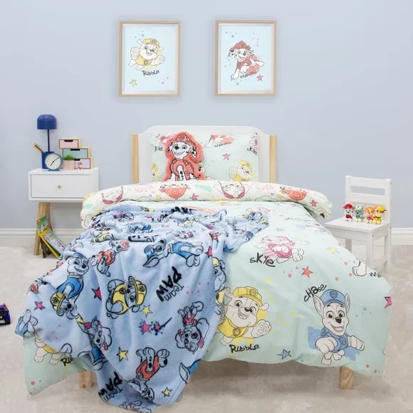 Paw Patrol Scribbled Duvet Cover & Pillowcase Set 1