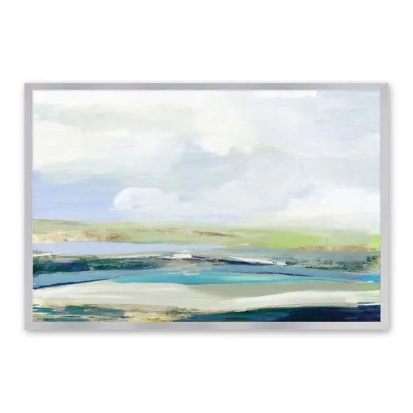Happy Landscape by Tom Reeves Framed Print 2