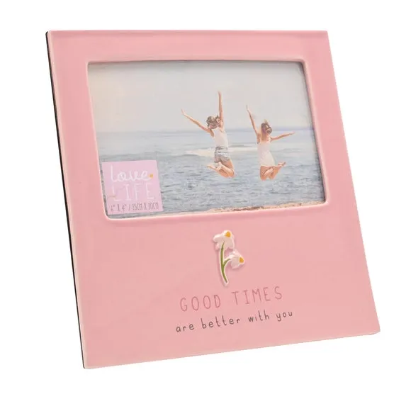 Love Life Good Times Ceramic Photo Frame 3