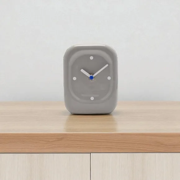 Interval Porcelain Square Desk Clock