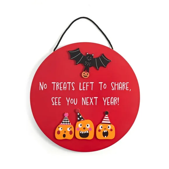 Halloween Reversible Plaque 4