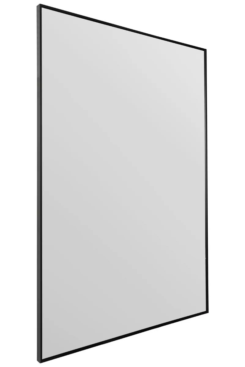 MirrorOutlet Black Aluminium Edged Wall Mirror 47" X 31" 120 X 80CM 3