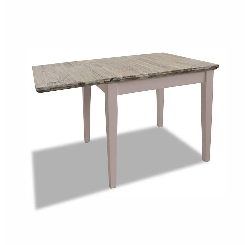 Statement Furniture Florence Square Extendable Kitchen Dining Table in Taupe 4