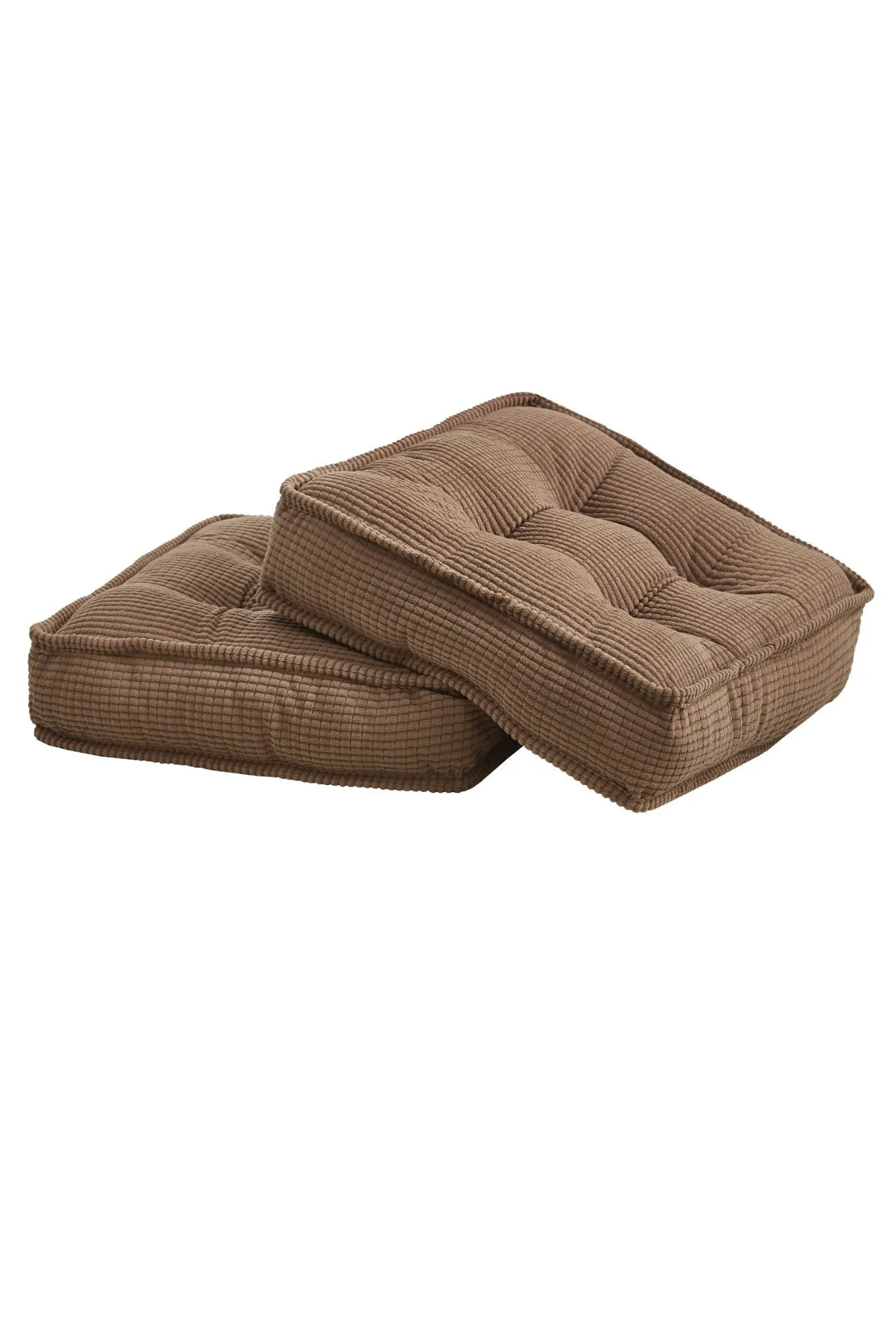 Ezysleep Outdoor / Indoor Set of 2 Seat Cushions in Light Brown 2