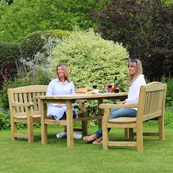 Emily 4 Seater Rectangle Dining Set 4