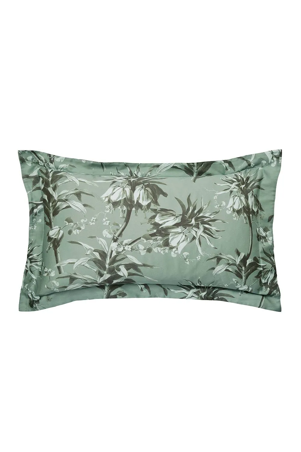Ted Baker 'Belmar Floral' Cotton Sateen Duvet Cover Set in Light Green 4