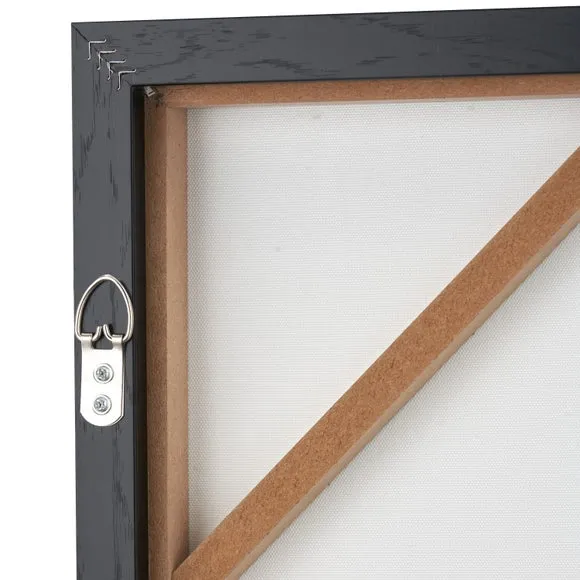 Monochrome Landscape Framed Canvas 5