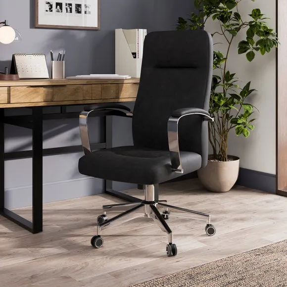 Alderton Faux Leather Office Chair 1