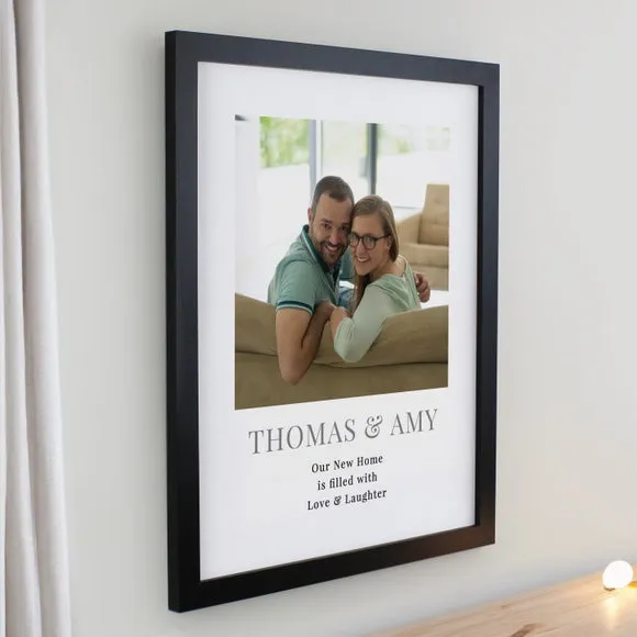 Personalised Anniversary Poster Frame 4