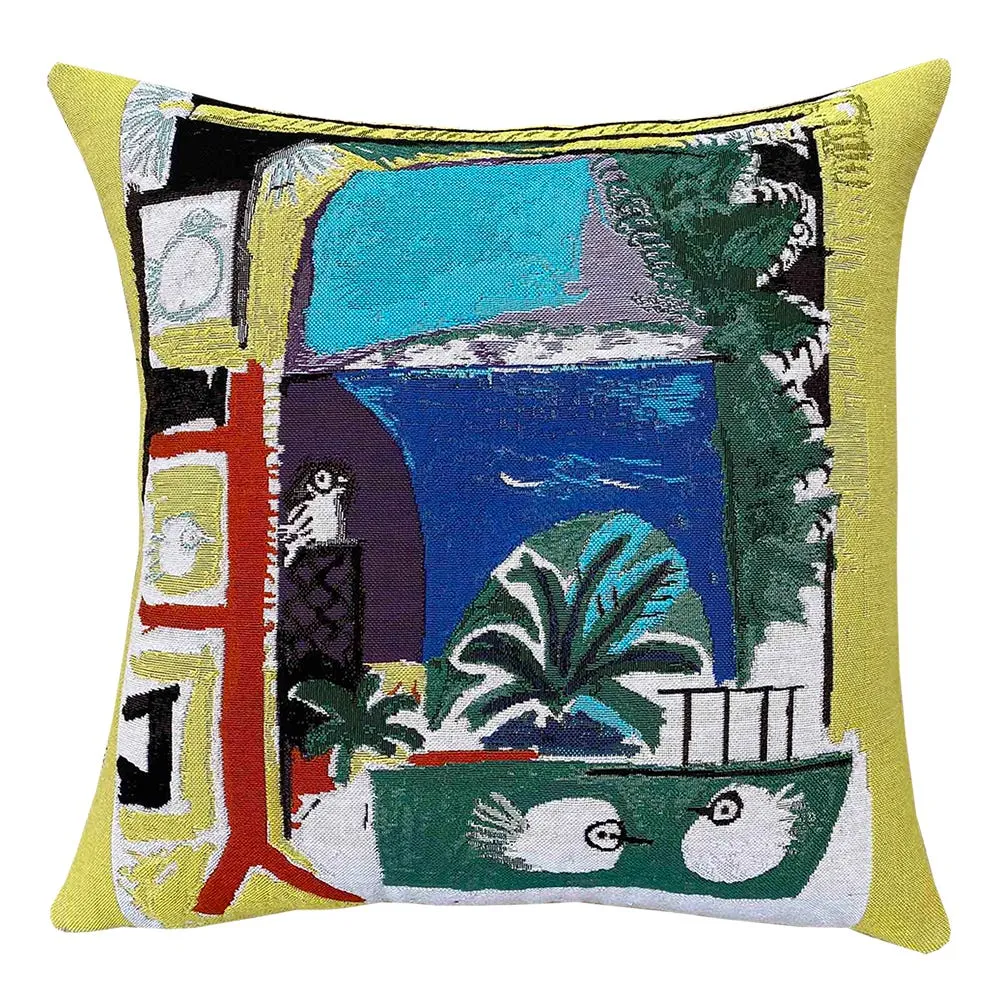 Jules Pansu Pablo Picasso Les Colombes 1957 Cushion 45 x 45cm 2