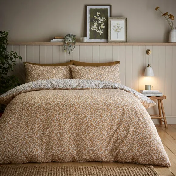 Winnie Ditsy 100% Cotton Duvet Cover & Pillowcase Set 4