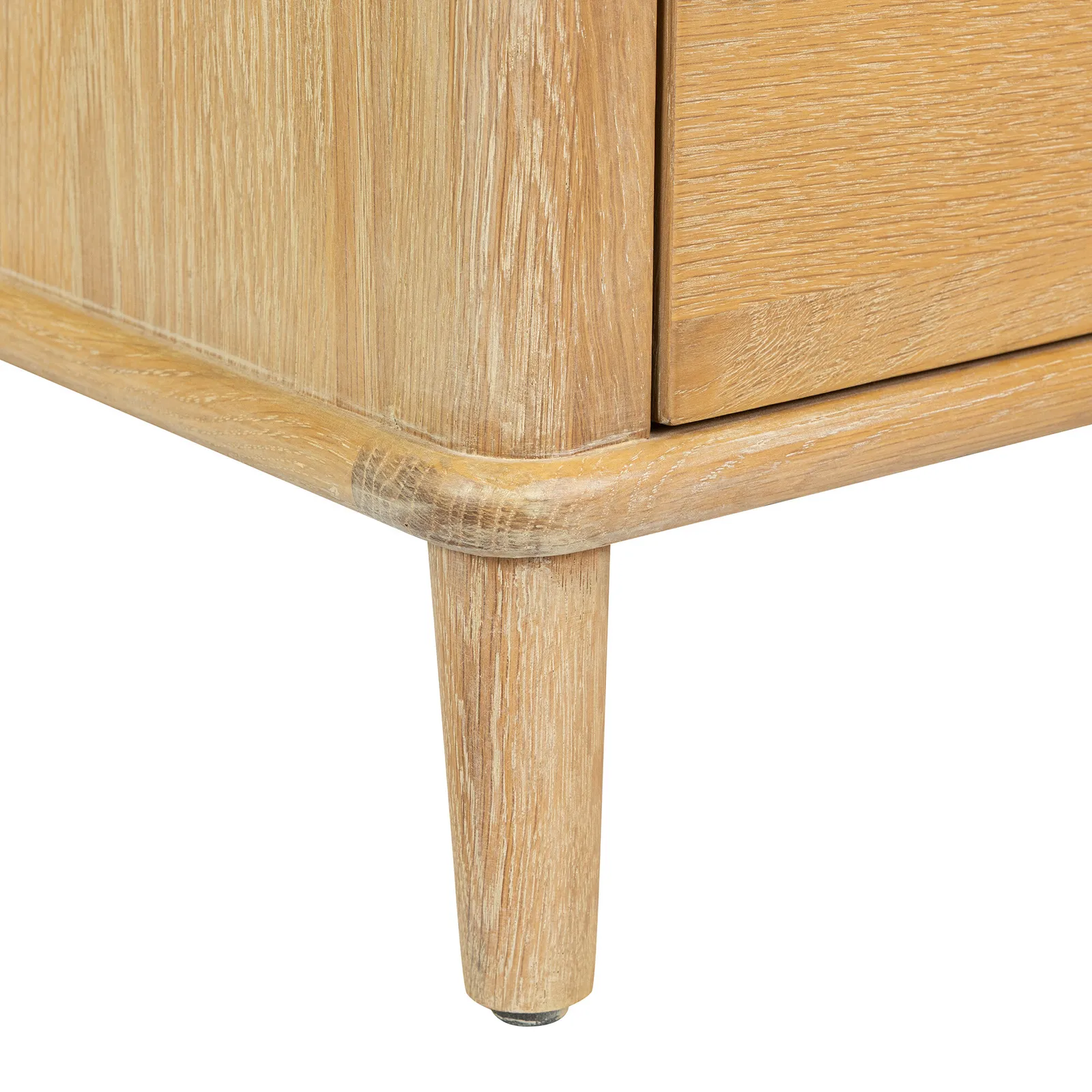 Valla 2 Drawer Bedside Table, Neutral Oak | Barker & Stonehouse 6