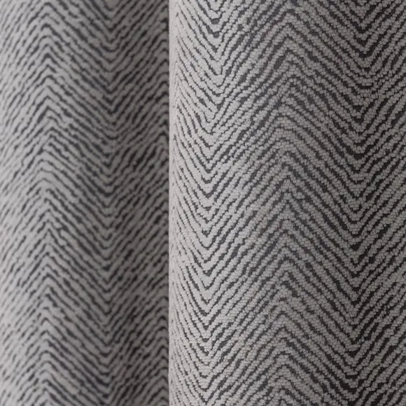 Tabitha Chenille Eyelet Curtains 3