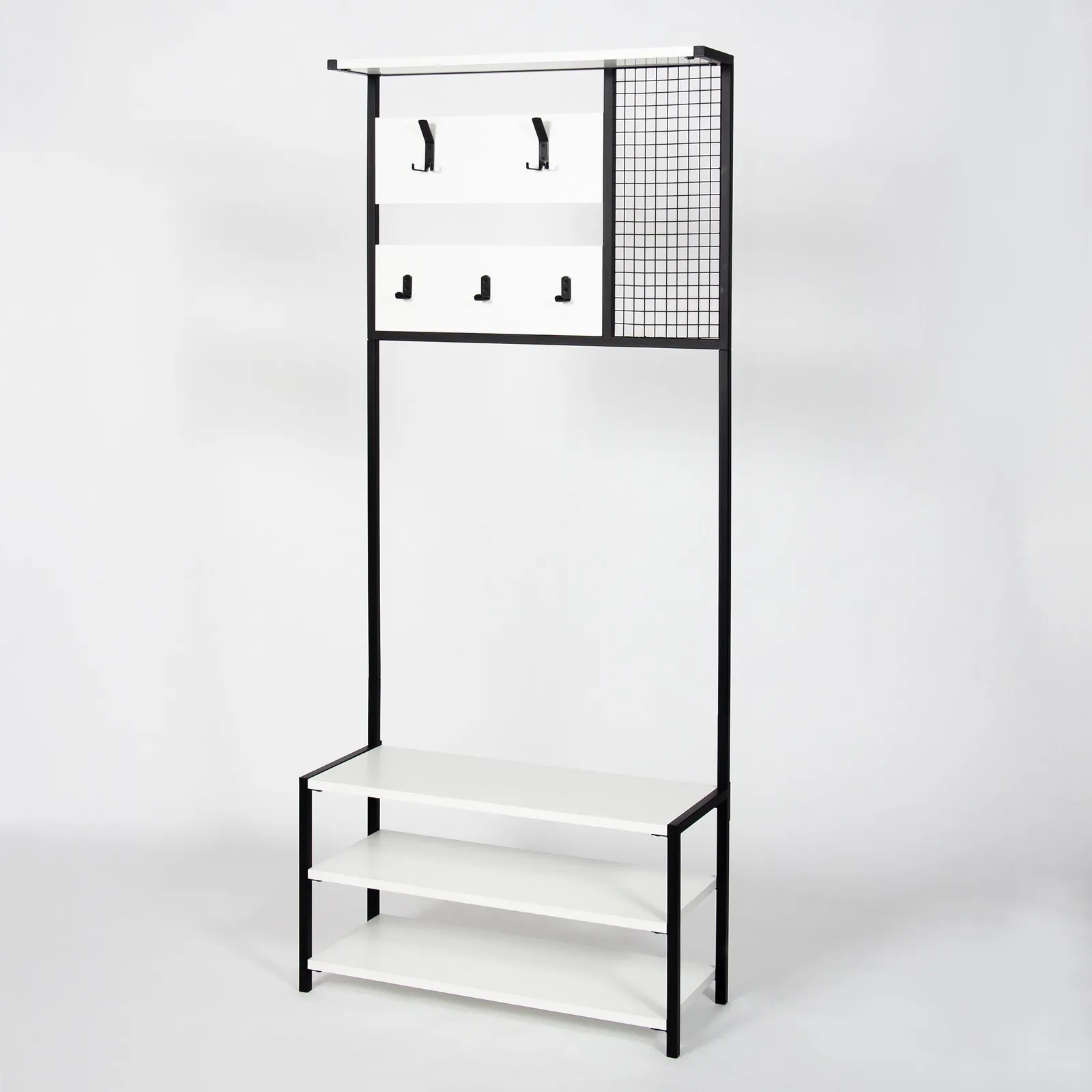 GFW Shifnal Hallway Storage Unit in White 3