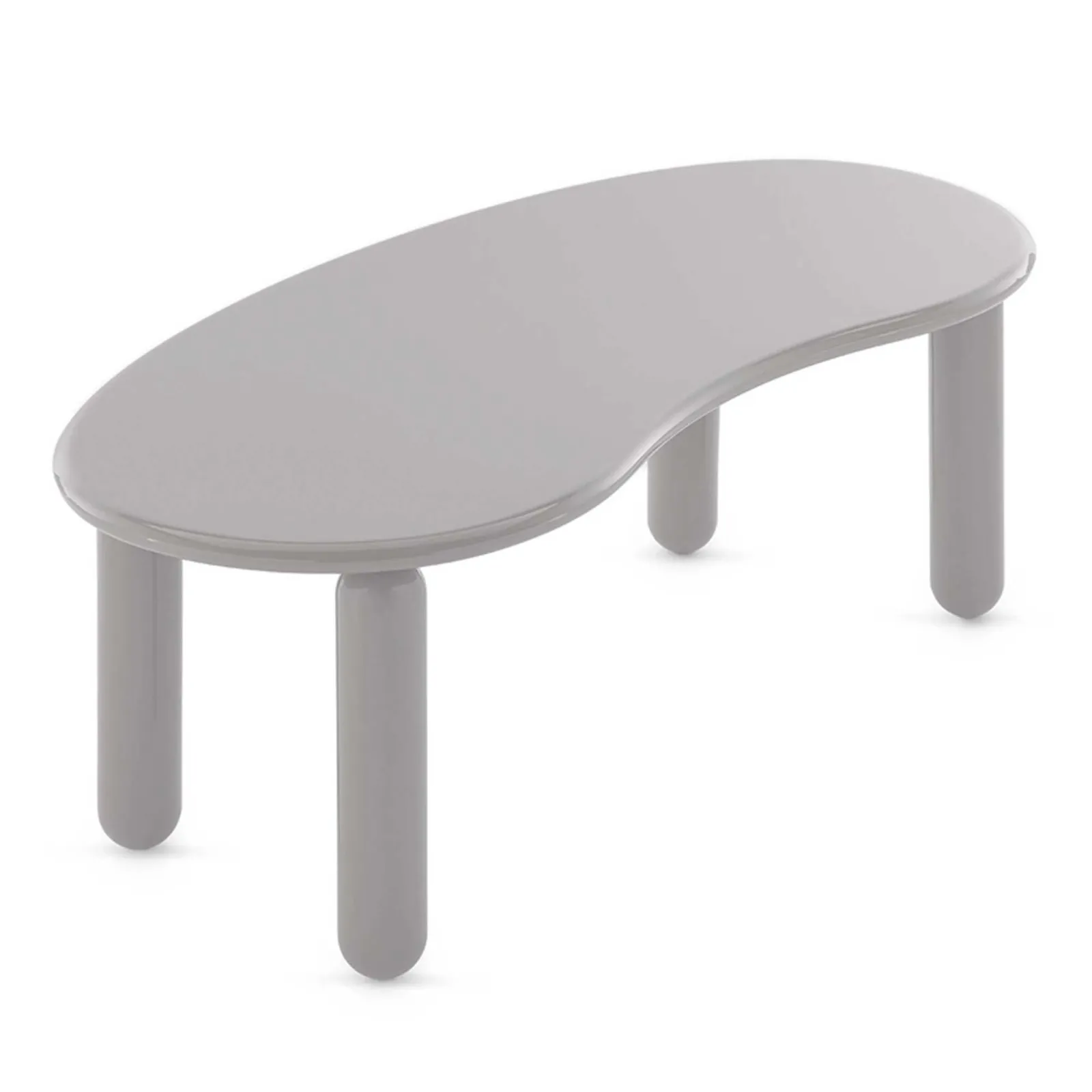 Kartell Undique Mas Side Table 119X59X44 Grey, Round Wood | Barker & Stonehouse 3