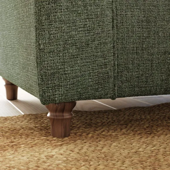 Flori Chenille Soft Texture Corner Sofa 5