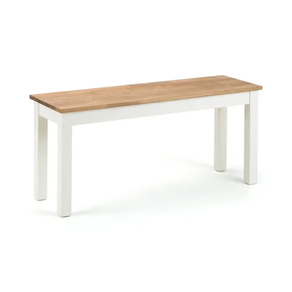 Coxmoor 2 Seater Dining Bench, Solid Oak 2