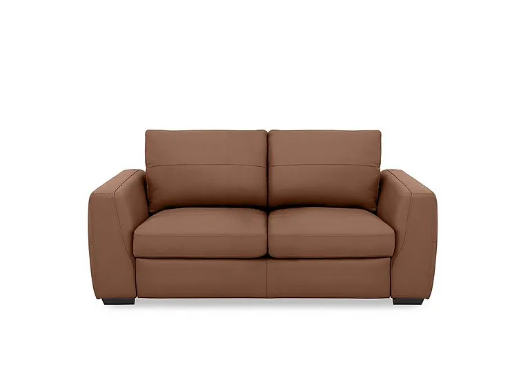 Dinky Leather 2 Seater Sofa - Butterscotch Cat - Sofas and Armchairs - In Time for Christmas
