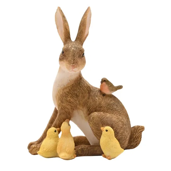 Eggstraordinary Gift Co. Rabbit, Chick and Robin Ornament