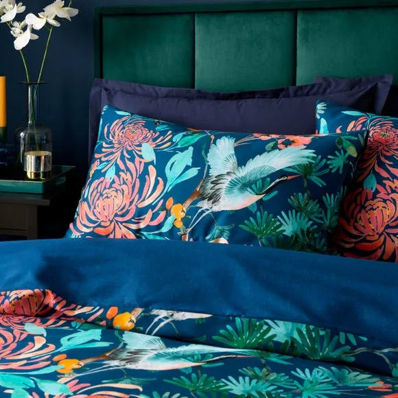 Pretty Chinoiserie Duvet Cover & Pillowcase Set 2