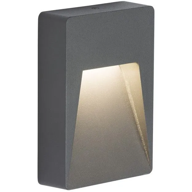 Netlighting LED Guide Light Anthracite 230V IP54 2W in Black