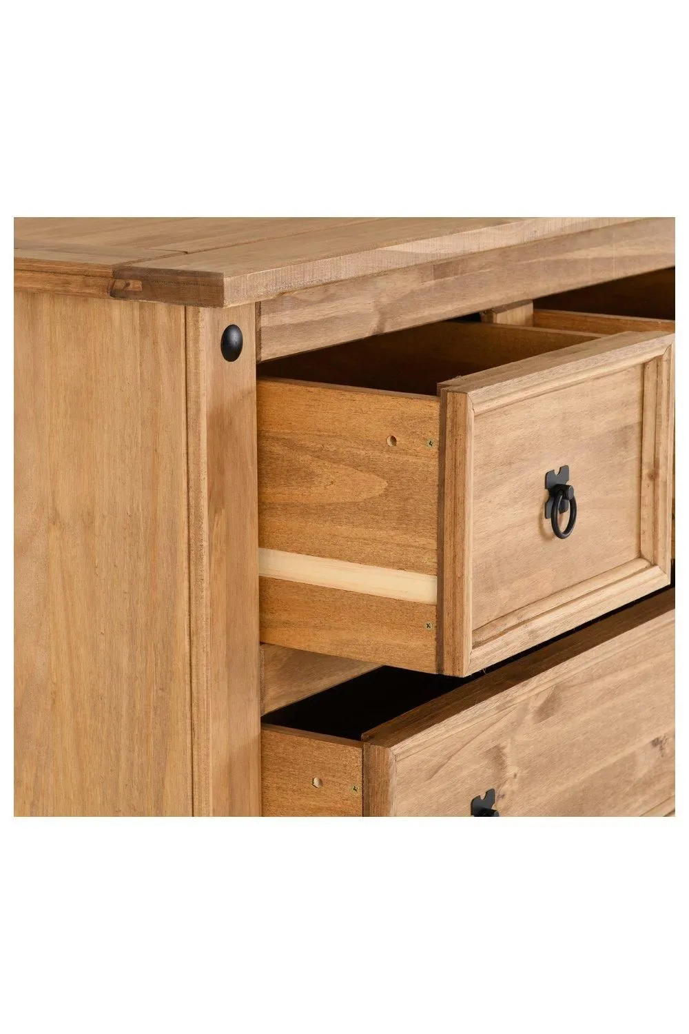 Seconique Corona 2+2 Drawer Chest in Natural 5