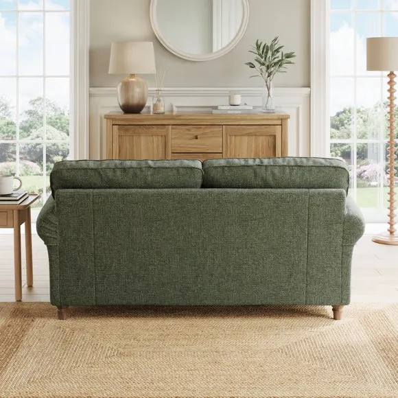 Flori Chenille Soft Texture 2 Seater Sofa 2
