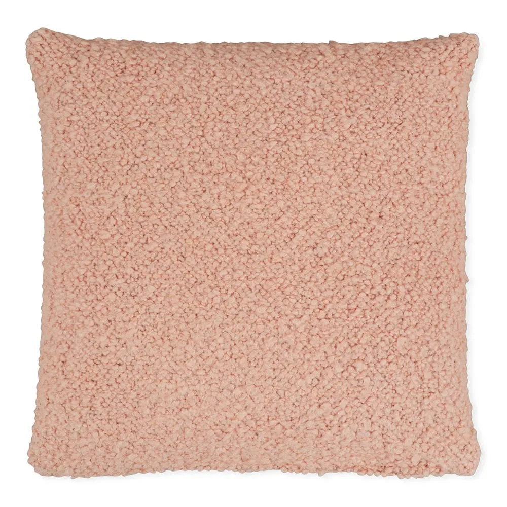Heal's Boucle Cushion Dusky Pink 45 x 45cm 2