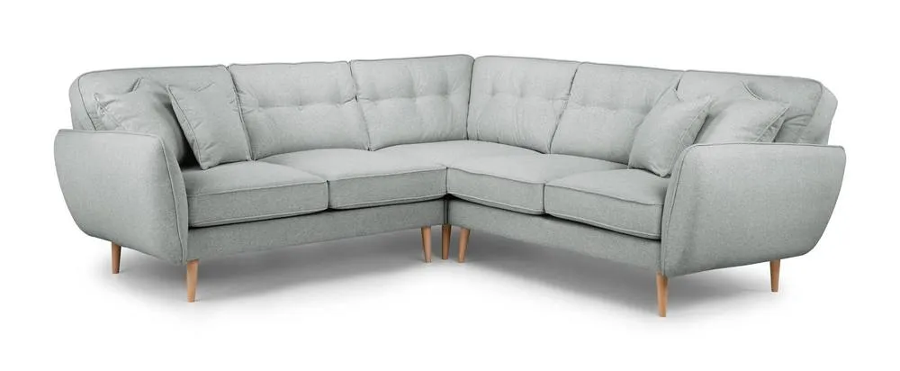 The Great Sofa Company Ailis 2 Corner 2 Faro Ashen in Light Grey 2