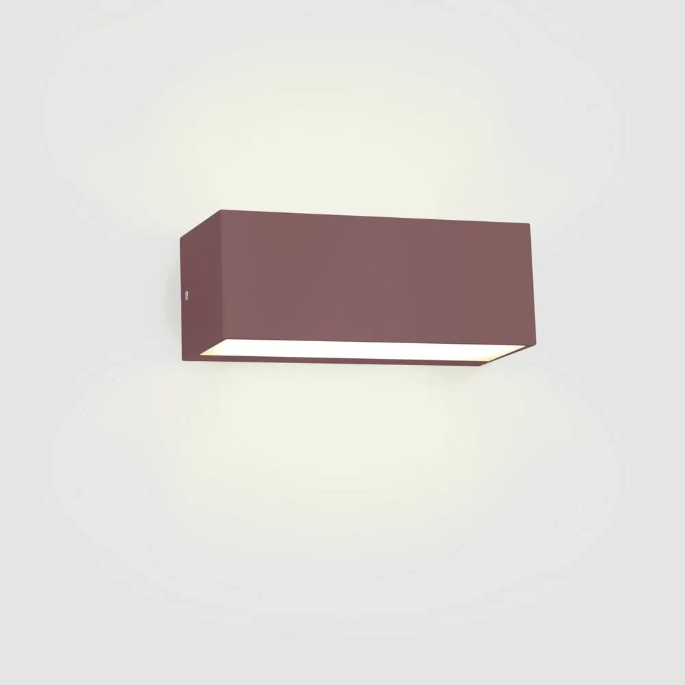 Netlighting Ara Outdoor Wall Down Lamp Brown E27 15W IP65 5