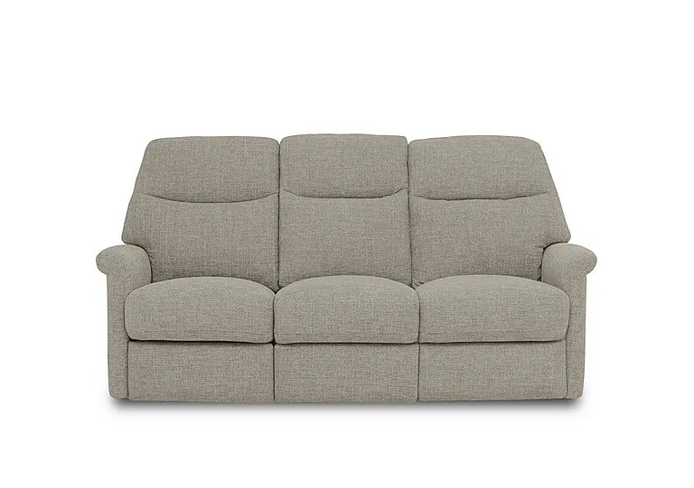 Compact Collection Lille 3 Seater Fabric Sofa - Sand