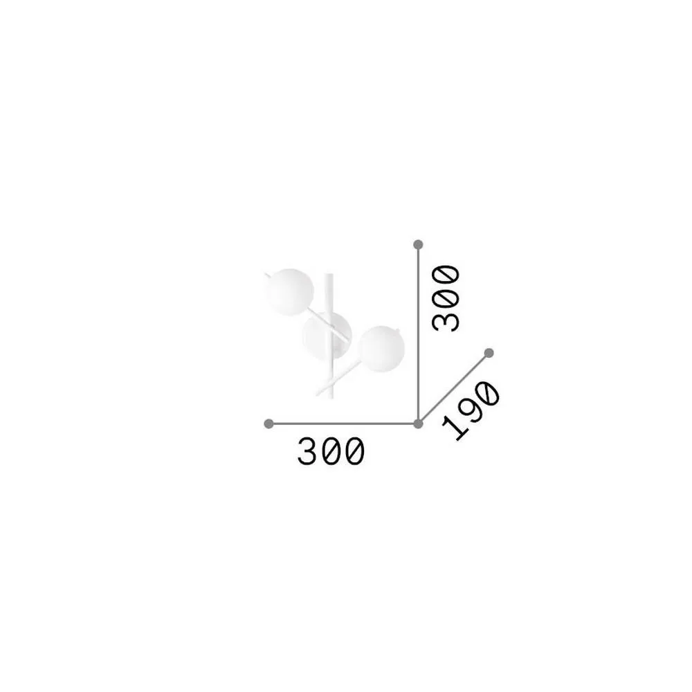 Netlighting Atlas Globe Wall Lights Black 2x G9 2