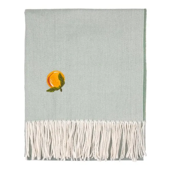 Furn. Fruits Orange Throw Blanket 130cm x 180cm 3