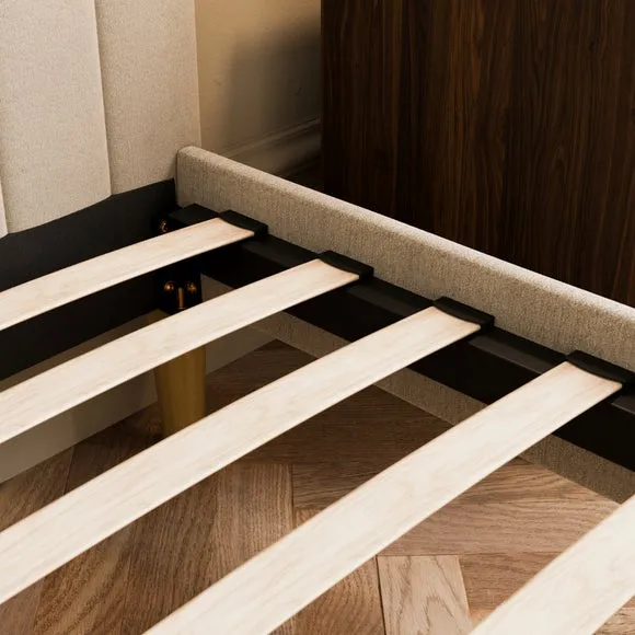 Brandon Chenille Bed Frame 4