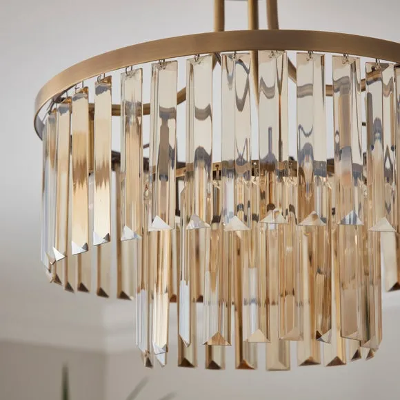 Audra 3 Light Semi Flush Ceiling Light 3