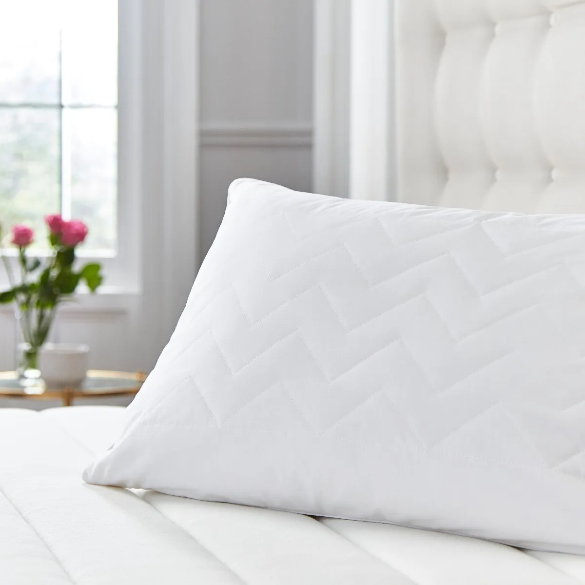 Silentnight Quilted Wool Pillow