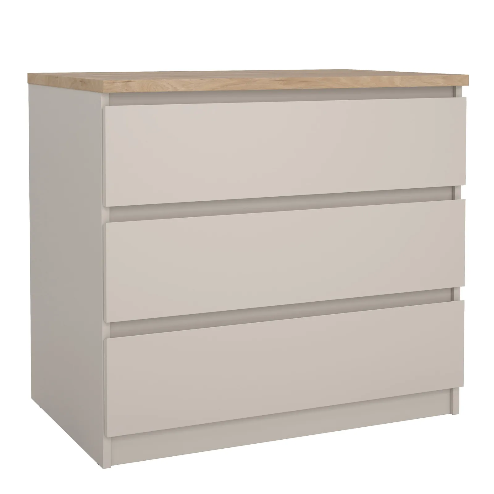 Furniture To Go Naia Chest of 3 Drawers in Beige