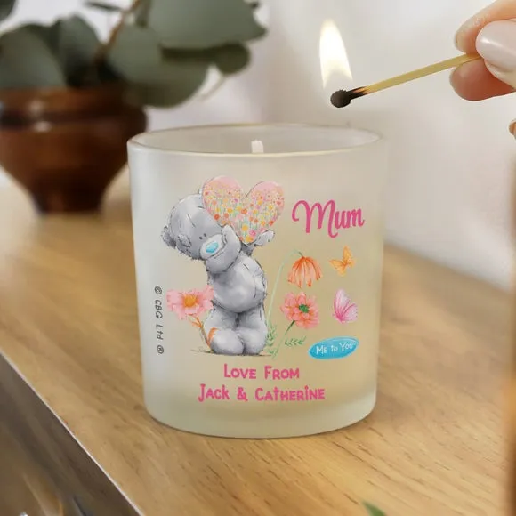 Personalised Me to You Flowery Jar Candle 3