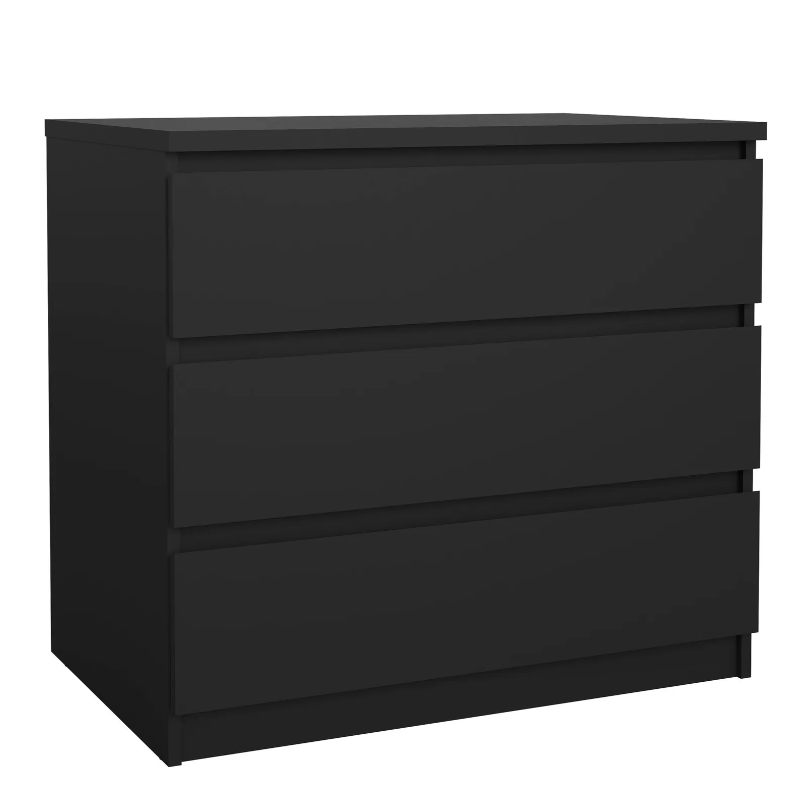 Furniture To Go Naia Chest of 3 Drawers in Black